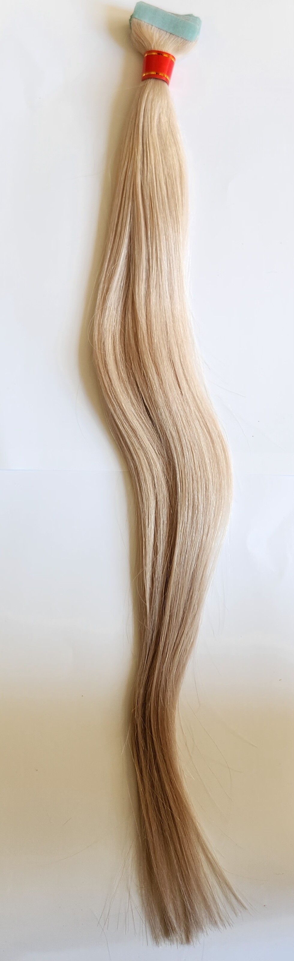 REMY FILIPINO HAIR TAPE IN EXTENSIONS 20PCS 50G 60 PLATINUM BLONDE