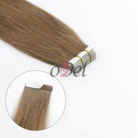 Remy Hair Tape in Extensions 20pcs 50g 6 Light Brown
