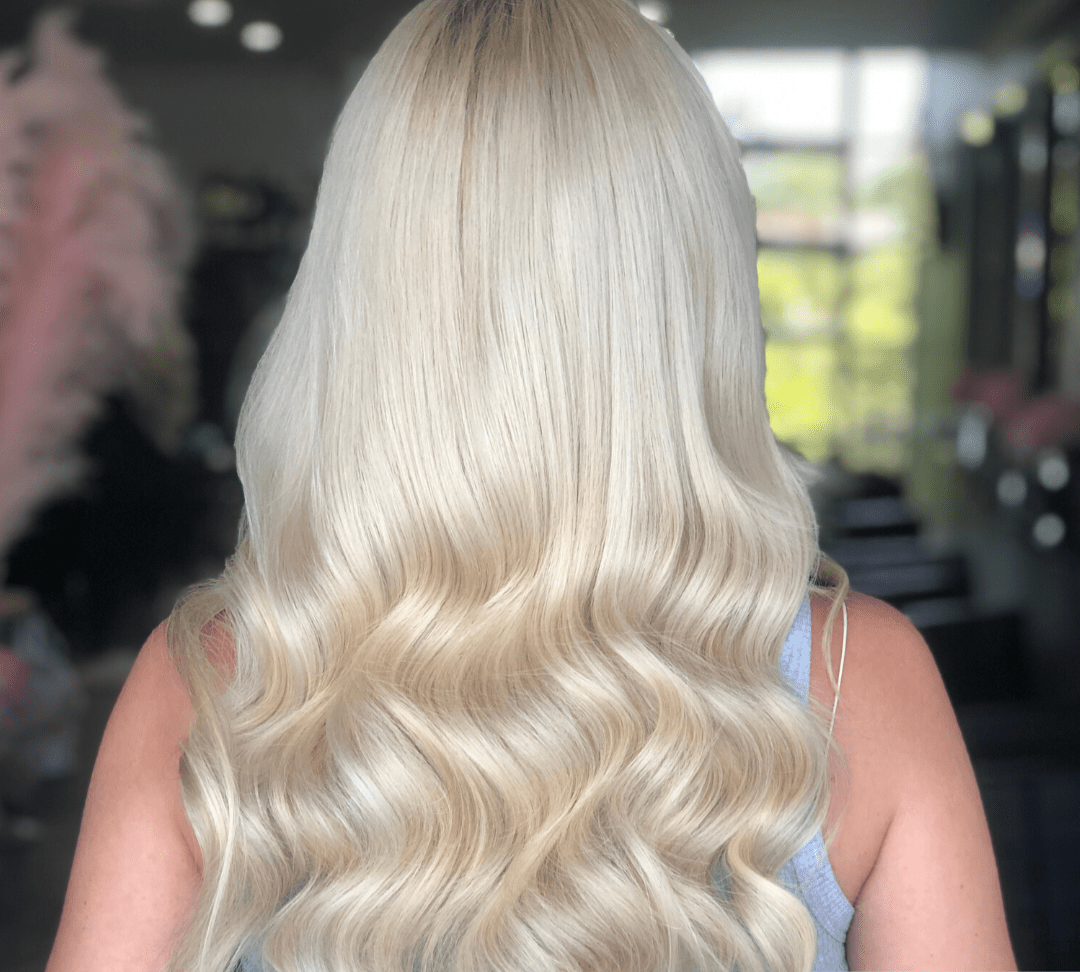 Remy Filipino Flat Tip Hair Extensions 50G 613 Bleach Blonde