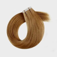 Remy Hair Tape in Extensions 20pcs 50g 8 ash brown