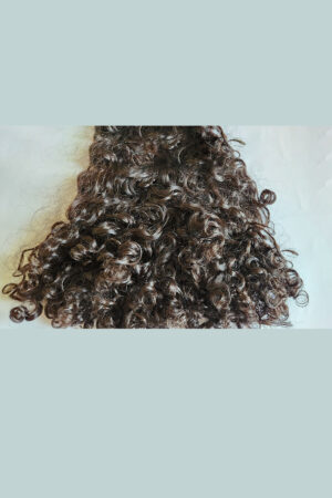PURE RAW VIRGIN REMY BURMESE DOUBLE DRAWN CURLY HAIR 300G 18INCHES