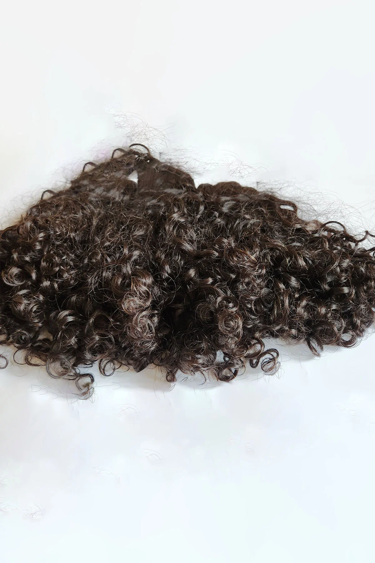 PURE RAW VIRGIN REMY BURMESE DOUBLE DRAWN CURLY HAIR 300G 18INCHES