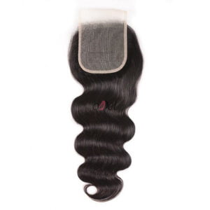 Raw virgin Filipino Body Wave hair lace closure