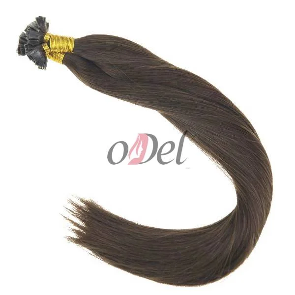 REMY FILIPINO FLAT-TIP HAIR EXTENSIONS 50G 2 DARK BROWN