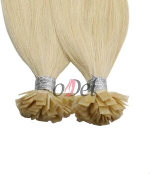 REMY FILIPINO FLAT-TIP HAIR EXTENSIONS 50G 60 PLATINUM BLONDE