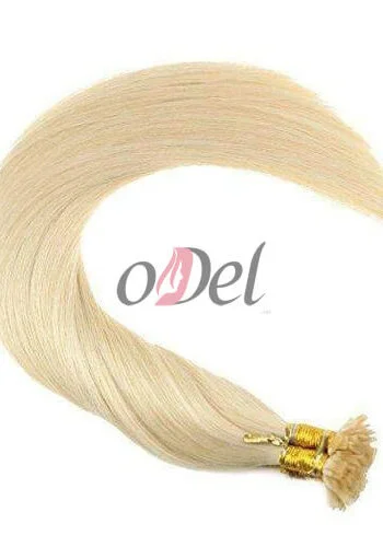 REMY FILIPINO FLAT-TIP HAIR EXTENSIONS 50G 613 BLEACH BLONDE