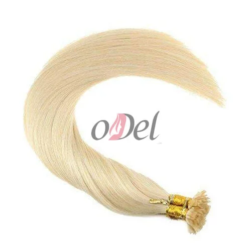 REMY FILIPINO FLAT-TIP HAIR EXTENSIONS 50G 613 BLEACH BLONDE