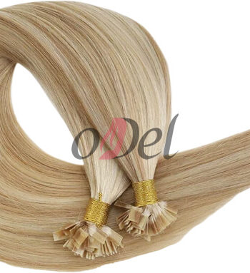 REMY FILIPINO FLAT-TIP HAIR EXTENSIONS – 27/613 STRAWBERRY BLEACH BLONDE