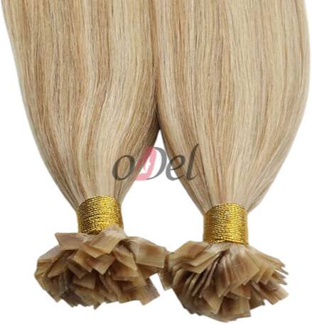 REMY FILIPINO FLAT-TIP HAIR EXTENSIONS – 27/613 STRAWBERRY BLEACH BLONDE