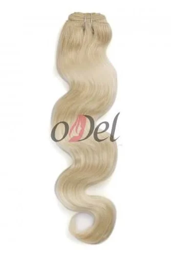 REMY INDONESIAN DONOR WEFT BODY WAVE 60 PLATINUM BLONDE