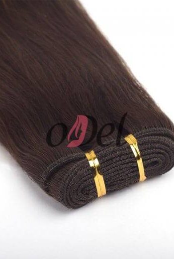 REMY INDONESIAN DONOR WEFT STRAIGHT 4 MEDIUM BROWN