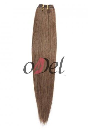 REMY INDONESIAN DONOR WEFT STRAIGHT 8 ASH BROWN