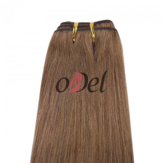 REMY INDONESIAN DONOR WEFT STRAIGHT 8 ASH BROWN