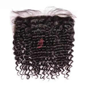 Raw Virgin Filipino Deep Curly Hair Lace Frontal