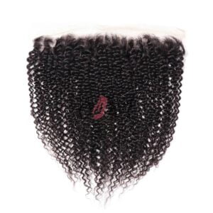 Raw Virgin Indonesian Kinky Curly Hair Lace Frontal