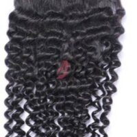 Raw Virgin Indonesian Kinky Curl Lace Closure