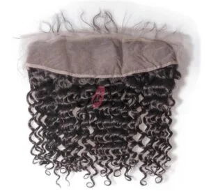 Raw Virgin Indonesian Deep Wave Hair Lace Frontal - Image 2