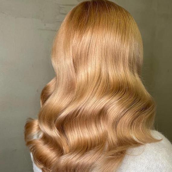 REMY INDIAN HAIR TAPE IN EXTENSIONS 27 STRAWBERRY BLONDE