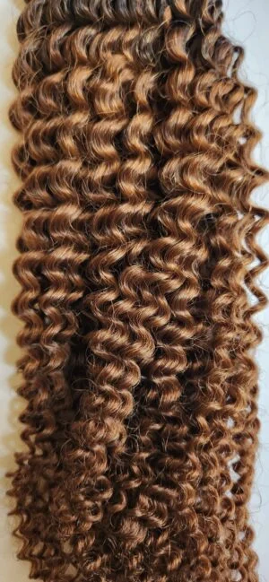 VIRGIN REMY BURMESE OMBRE KINKY CURL HAIR NATURAL COLOUR_10