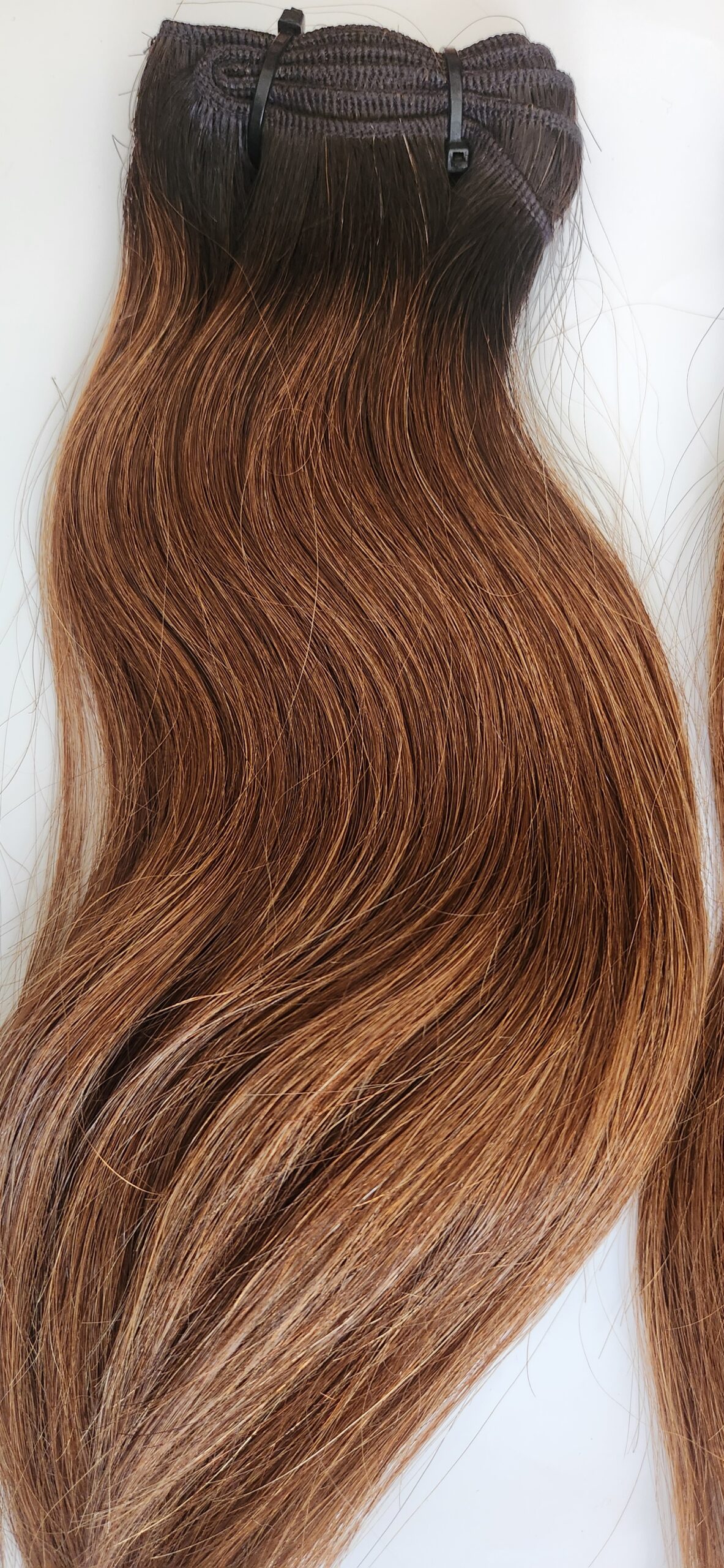 Indonesian Ombre straight hair 200g 14inches and 16inches colour natural/10