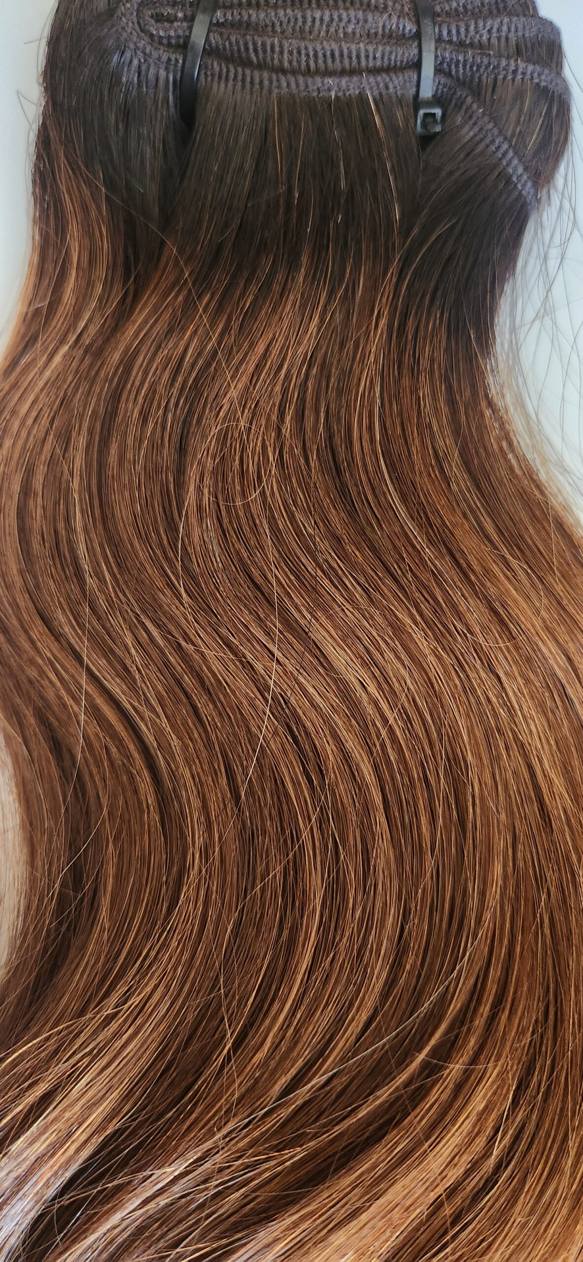 Indonesian Ombre straight hair 200g 14inches and 16inches colour natural/10