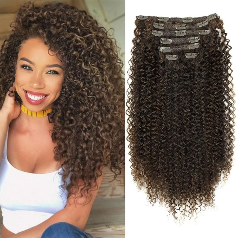 Curly Hair Extensions Clip In