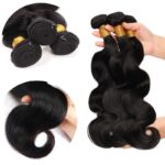 Virgin hair extensions