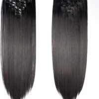 Clip in hair extensions